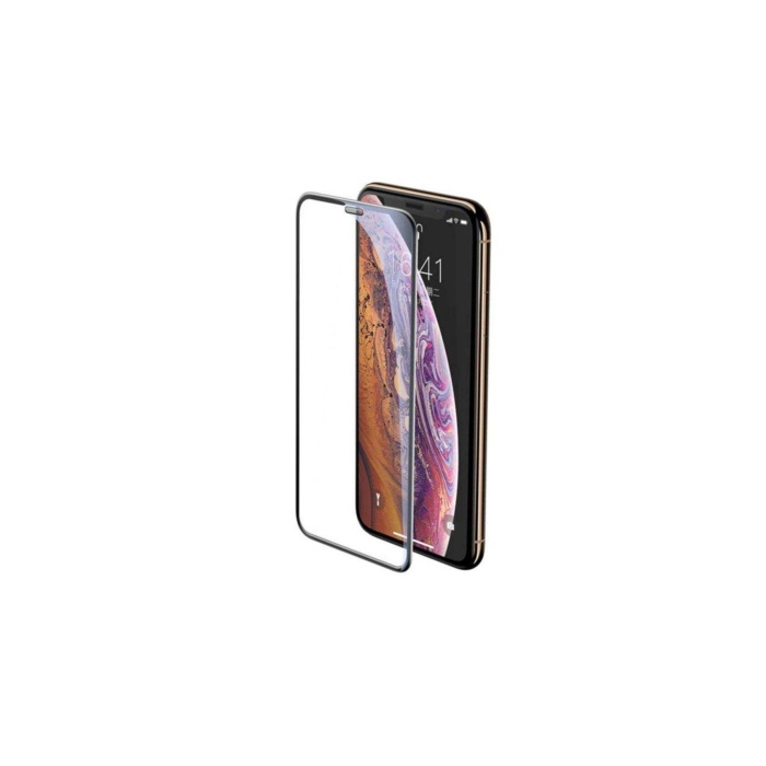 AURİS 7d 9h Çizilmez İphone Xr Full Ekran Koruyucu Siyah Cam