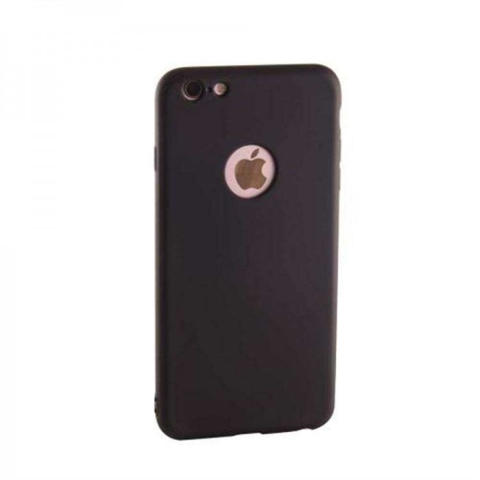 iPhone 8 Kılıf İnce Esnek Silikon Kılıf -siyah