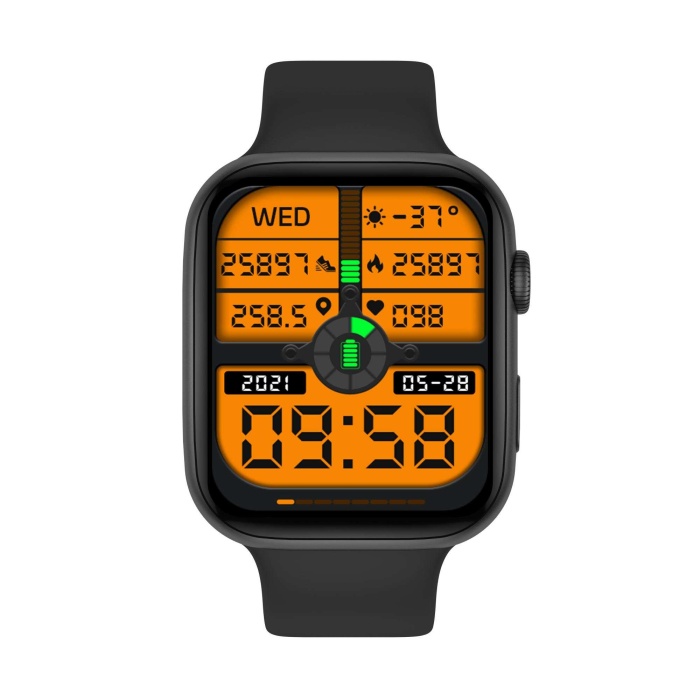Watch i7 Pro smart watch -Oyun Menülü- 1.75 inç Uzun Şarj Süresi-Siyah