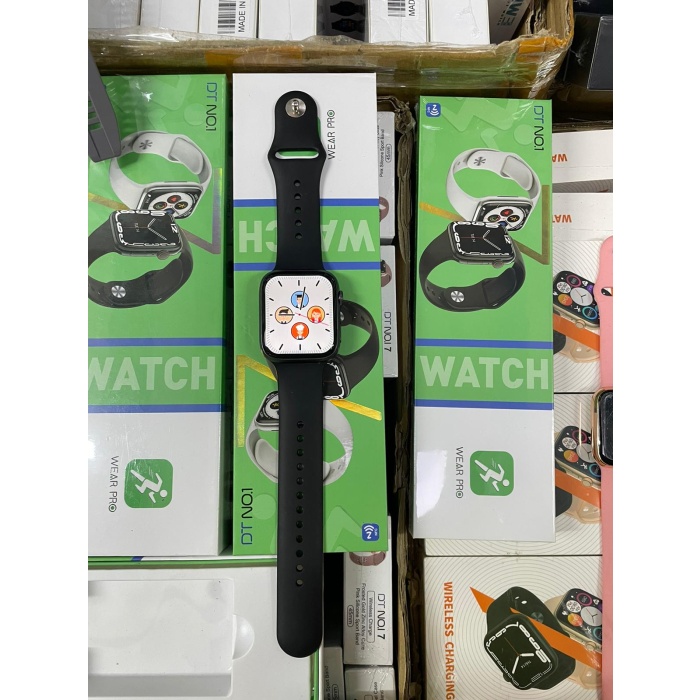 Smart Watch 7 Dt No.1 Yeni 1.9 Inç Ekran Akıllı Saat Gps Ve Nfc Özellikli Kablosuz Şarj