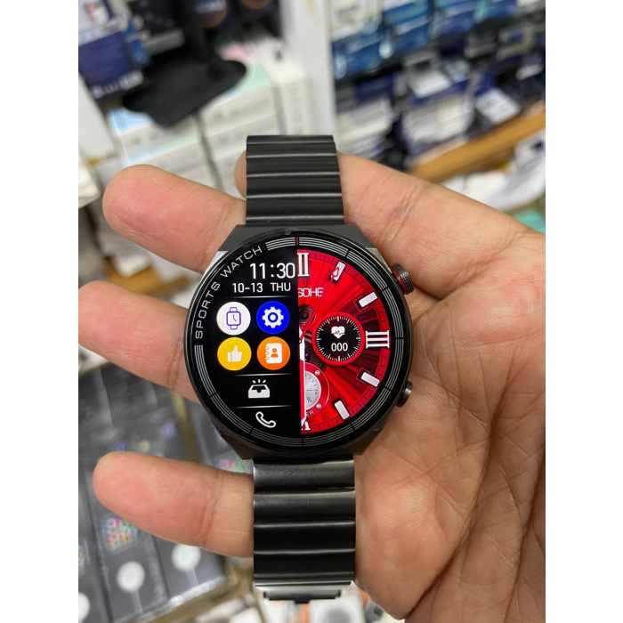 DT3 Mate akıllı saat 2022 1.5 Inç Tam Dokunmatik Çift kordon GPS BT Çağrı
