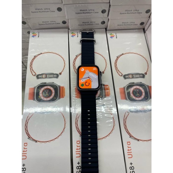 Watch 8 Pro Gs8 Ultra 2.05 Inç Akıllı Saat Gs8Ultra-siyah