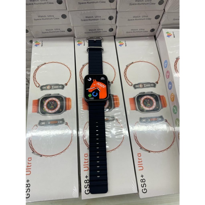 Watch 8 Pro Gs8 Ultra 2.05 Inç Akıllı Saat Gs8Ultra-siyah