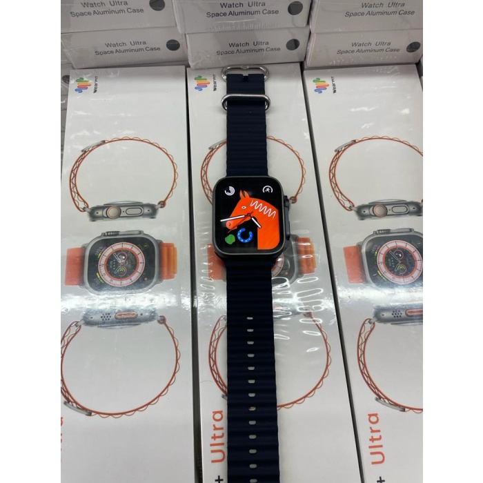 Watch 8 Pro Gs8 Ultra 2.05 Inç Akıllı Saat Gs8Ultra-siyah