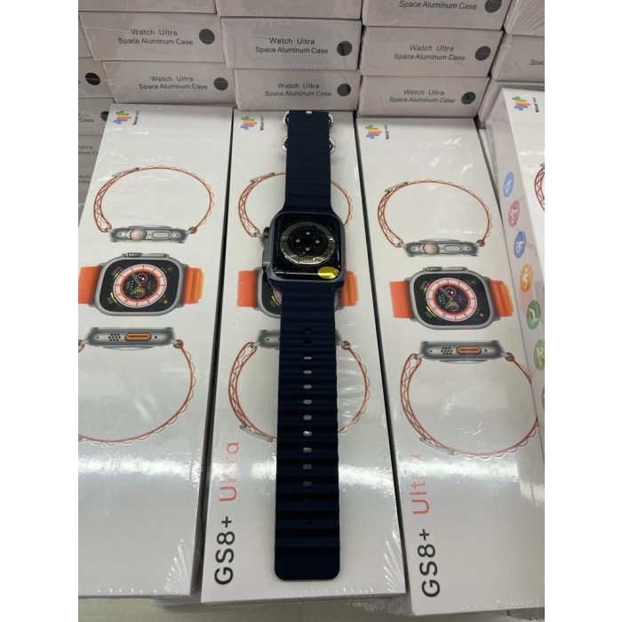 Watch 8 Pro Gs8 Ultra 2.05 Inç Akıllı Saat Gs8Ultra-siyah