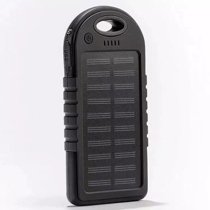 POWERBANK SOLAR - GÜNEŞ ENERJİLİ 12 POWER LEDLİ 10,000 mah KAPASİTE