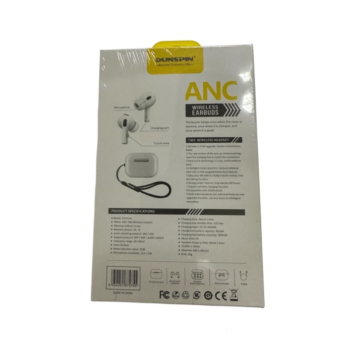 Ds-pro 5+  kaliteli Bluetooth Kulaklık anc