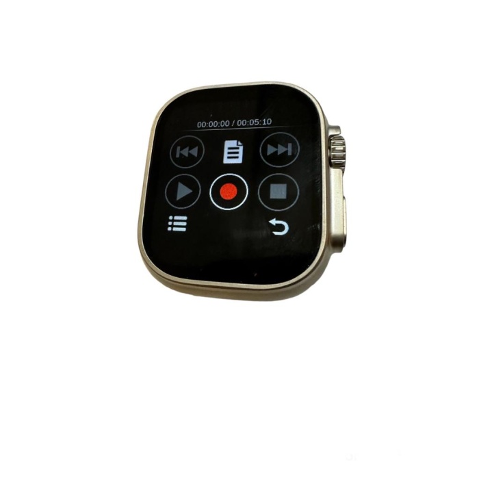 S8 ultra 3 kordonlu 4 oyun menülü akıllı saat gerçek 49 mm