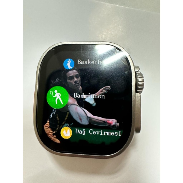 Mt8 Ultra 2.00 Inch Nfc Siri Bluetooth Tüm Telefonlara Uyumlu  49mm Akıllı Saat