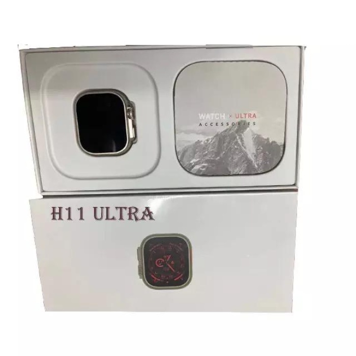 Watch x  H11 Ultra Vidalı, Sürekli Açık Kadran Ekran Hd, 49MM Akıllı Saat