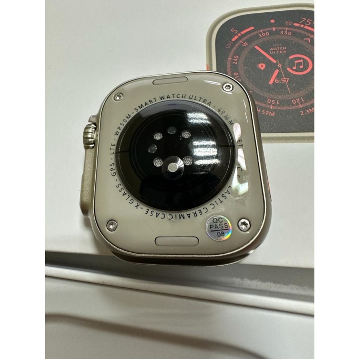 Watch x  H11 Ultra Vidalı, Sürekli Açık Kadran Ekran Hd, 49MM Akıllı Saat