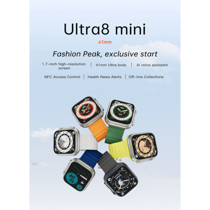 Ultra 8 Mini Akıllı Saat 41 MM