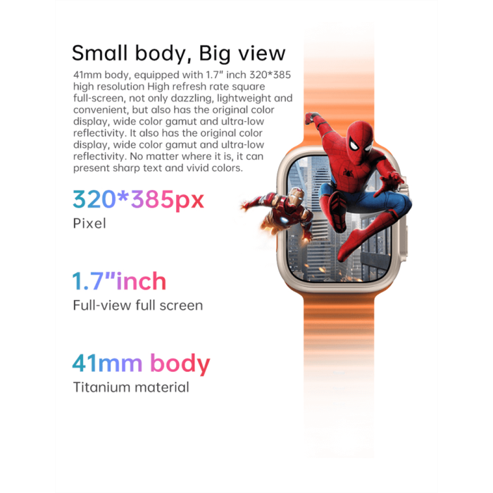 Ultra 8 Mini Akıllı Saat 41 MM