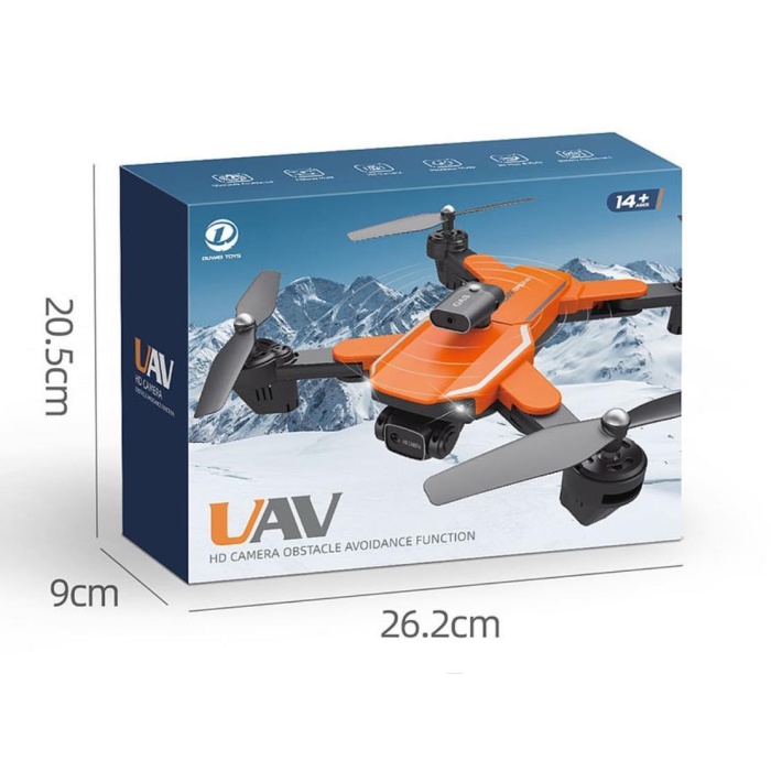 4 kanatlı  optik akış Katlanabilir  Çantalı Drone Seti Kameralı