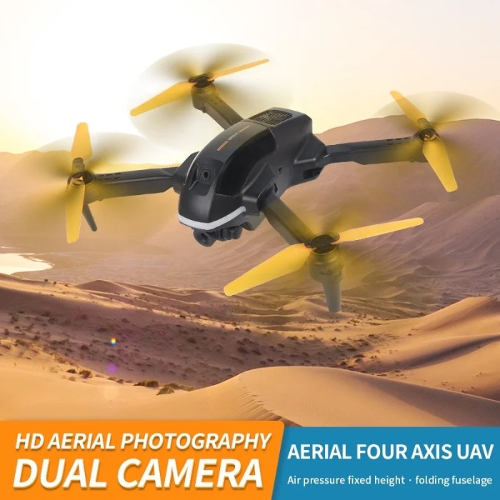 2022 yeni RC  4 pervaneli  2.4GHz  katlanabilir uzaktan kumandali drone