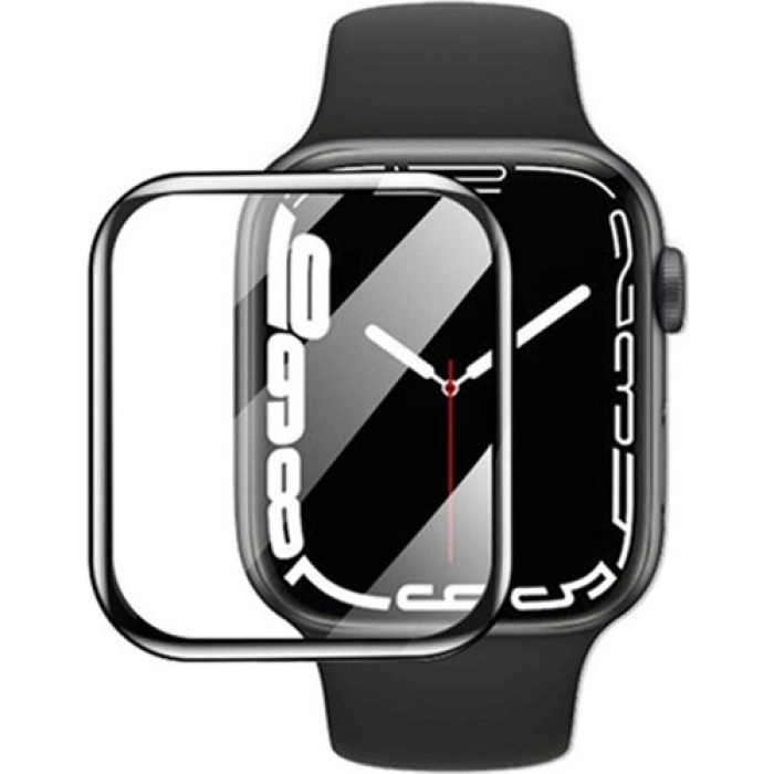 Apple Watch 8 Ekran Koruyucu 45 MM Tempered Glass 9h Full coverage