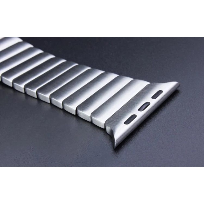 YENİ Premium  Paslanmaz Çelik apple 42-44-45-45 mm akıllı saat kayışı kordonu