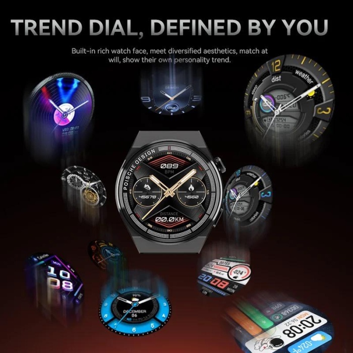Yeni 2023 model Hw23 max 1.52 inç akıllı saat