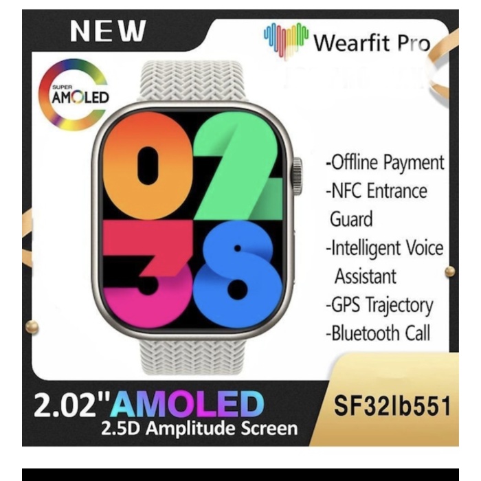 2023 yeni HK9 Pro akıllı saat 2.02 Amoled ekran serisi 9 Akıllı Saat