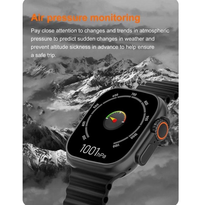Yeni Model DT8 Ultra Max 2.1  Pusula Nfc Dt Serisi Akıllı Saat