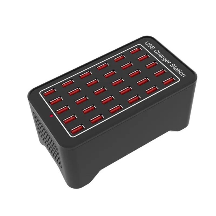 30 usb li şarj aleti  150 w hızlı şarj istasyonu