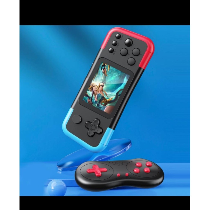 Retro A12 Dahili 666 Klasik 0yunlu 3 inç Ekranlı Taşınabilir Atari