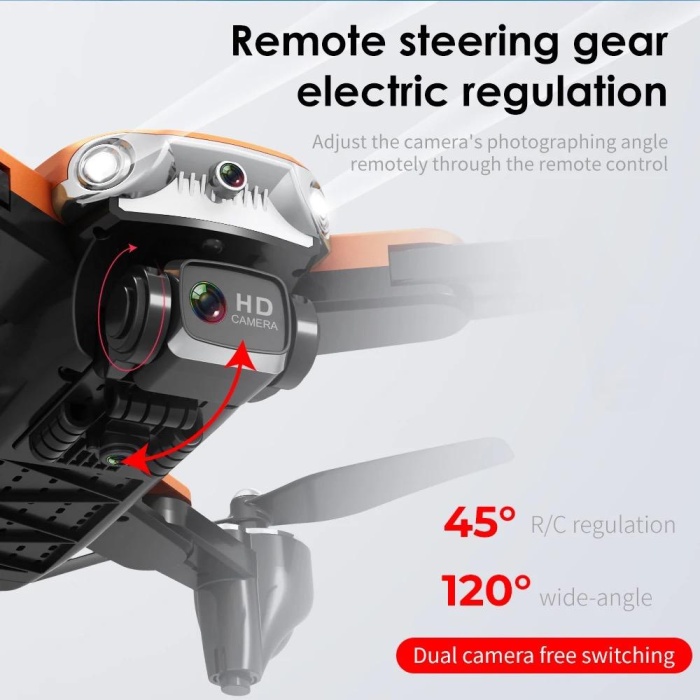 Yeni hd kameralı Katlanabilir Drone Seti  Kameralı Q9-819 4 pervaneli
