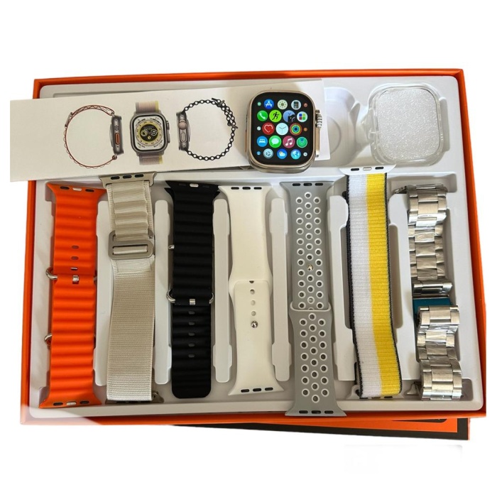 Yeni 7 kordonlu Kasa Korumalı 49 mm Akıllı Saat