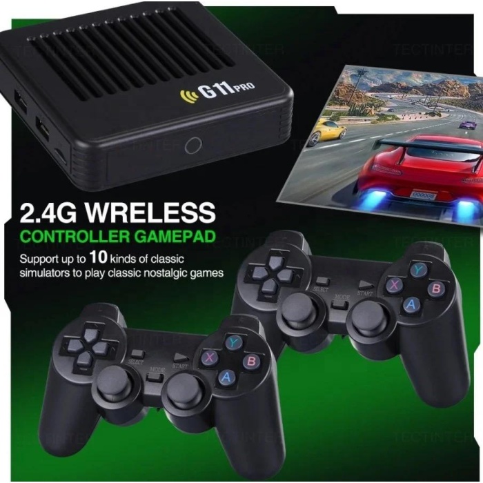 Yeni G11 Pro  Retro Video Oyun Konsolu + Android Tv Özelliği