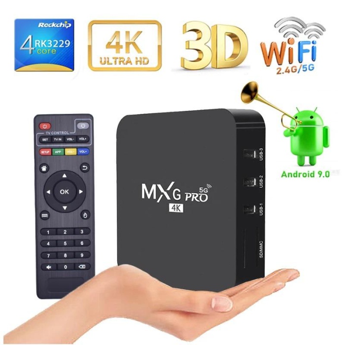 MXG  pro  Android TV Medya Oynatıcı TV Media Player