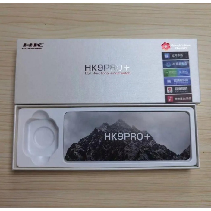 Yeni Sürüm HK9 Pro +Plus Amoled Ekran ChatGpt Destekli Akıllı Saat