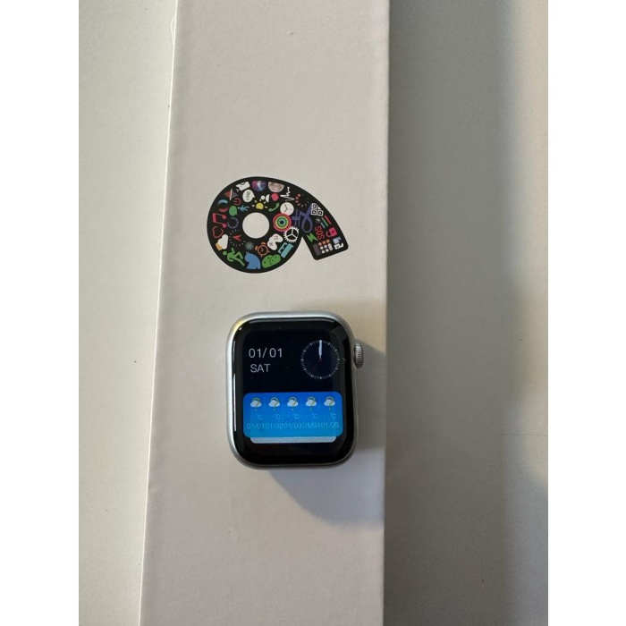 Yeni Watch 9 H12 Pro 4GB Hafıza Akıllı Saat-Gümüş