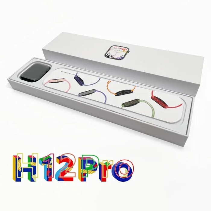 Yeni H12 Pro + 49mm 2.12 inç Amoled ekran Akıllı Saat