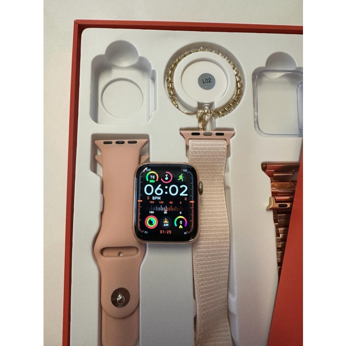 Watch 9 Mini 41mm Yeni Nesil Kordon Kilitli Akıllı Saat Ios Ve Android Uyumlu Koruma Kılıfı Hediyeli