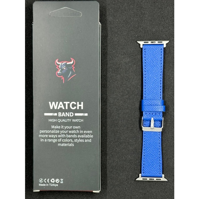 Hakiki Deri 1. kalite Apple Watch Uyumlu 42/44/45/49 MM Kordon Kayış