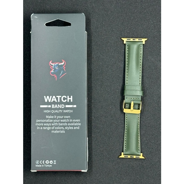 Hakiki Deri 1. kalite Apple Watch Uyumlu 42/44/45/49 MM Kordon Kayış