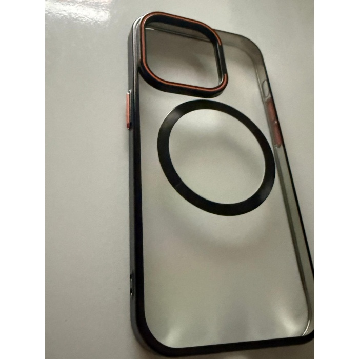 İphone 14 Pro  Kılıf Lens Koruyucu Magsafe Ve Stant Özellikli kılıf