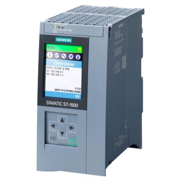 6ES7515-2FM02-0AB0 SIMATIC S7-1500F, CPU 1515F-2 PN, central processing