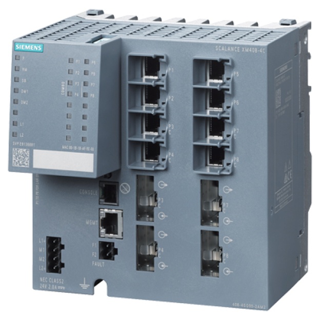 6GK5408-4GP00-2AM2 - - spare part - - SCALANCE XM408-4C; managed modular