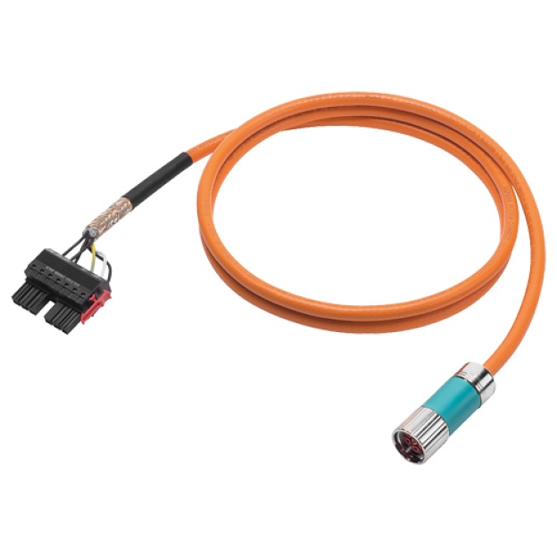 6FX5002-5DN06-1CF0 Power cable pre-assembled TYPE 6FX5002-5DN06 4X1.5,
