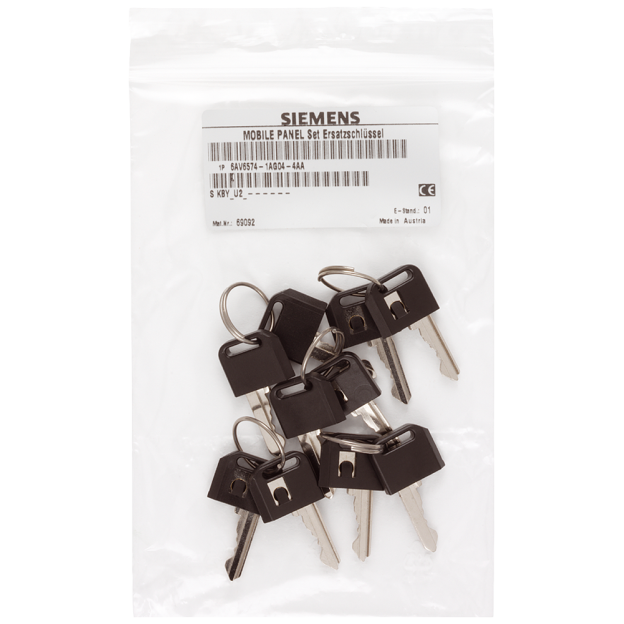 6AV6574-1AG04-4AA0 spare key type 10 for key-operated switches Mobile