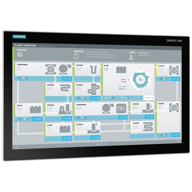 6AV7241-5BC45-5GA1 SIMATIC IPC 477E 15inch touch (1280 x 800); with front