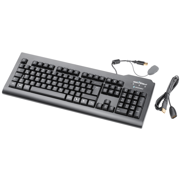 6AV6881-0AU14-1AA0 USB plastic keyboard, international layout, IP68, cable