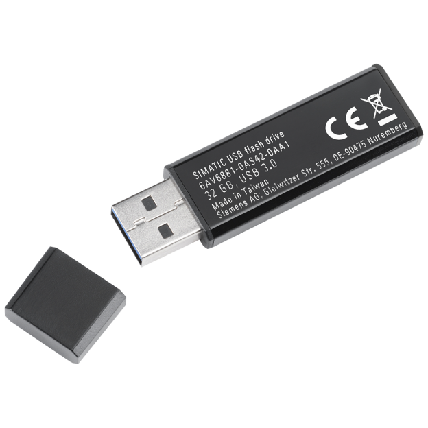 6AV6881-0AS42-0AA1 USB flash drive, 32 GB, USB 3.0, scope of supply: 1