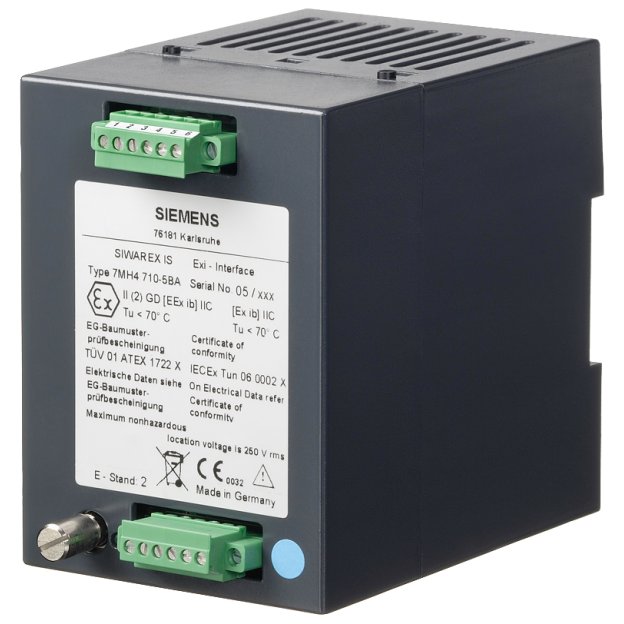 7MH4710-5BA SIWAREX IS Ex barrier for intrinsically safe connection