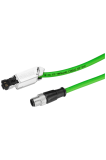 6XV1871-5TH50 IE connecting cable M12-180/IE FC RJ45 Plug-145; IE