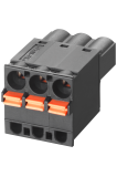 6GK5980-1CB10-0BA5 Push-in terminals 3-pole; for power supply; 24 V AC/DC;
