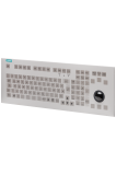 6GF6710-3BG PS2 keyboard 19inch, en, with trackball, built-in keyboard