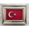 TÜRK BAYRAĞI 32 x 42  FİLOGRAFİ AHŞAP TABLO