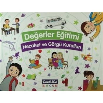 Değerler Eğitimi - Nezaket ve Görgü Kuralları (Kutulu - 10 Kitap)